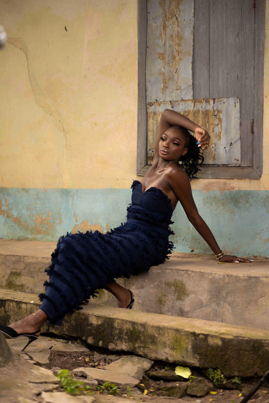 Elú Fringe Dress