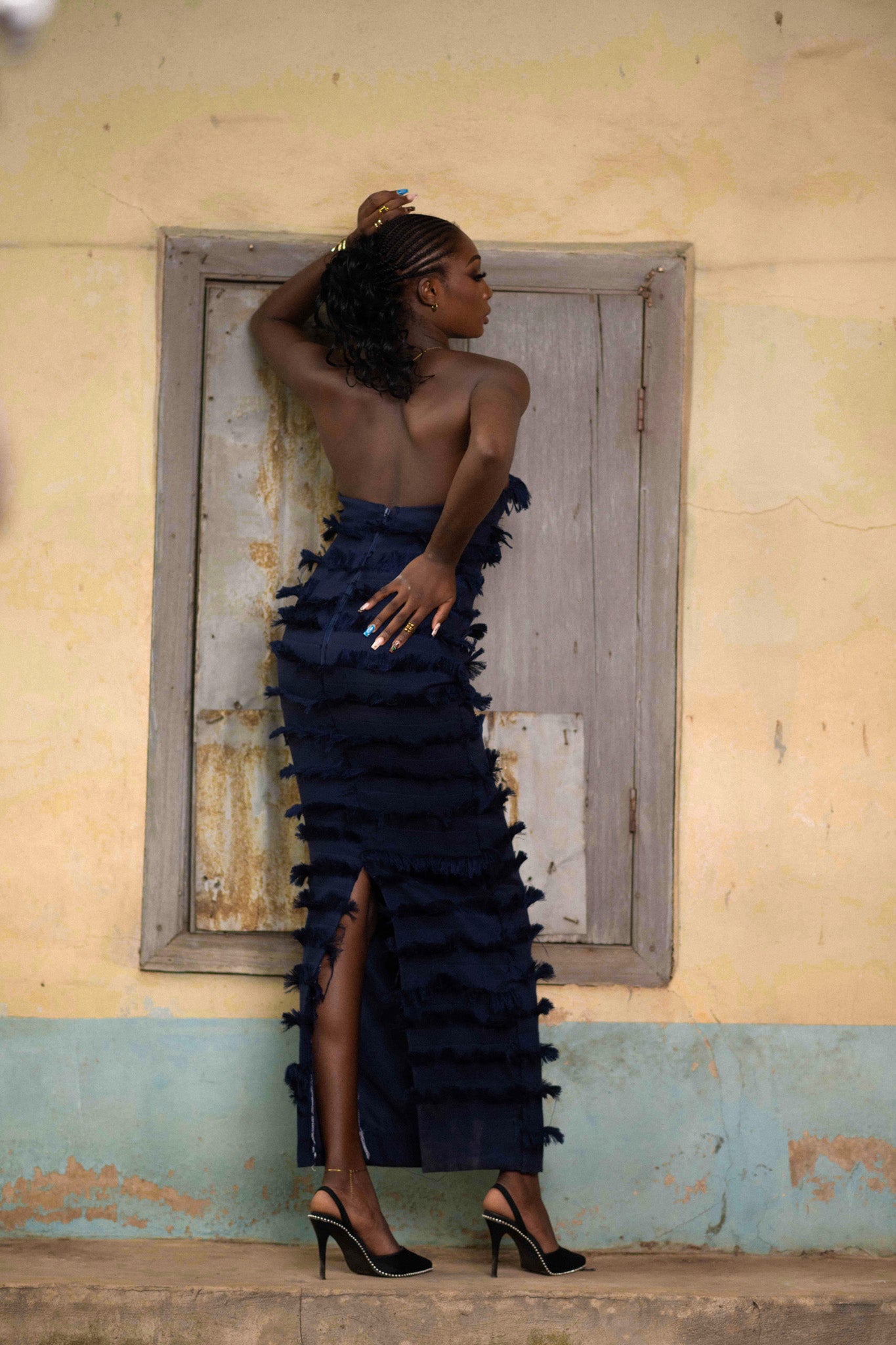 Elú Fringe Dress